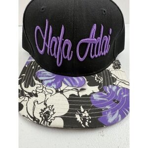 Hafa Adai Hawaiian Hat Cap Adjustable Black